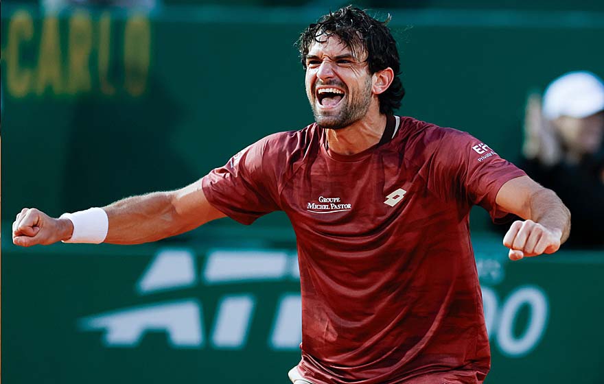 Приказката се повтаря: Вашеро взе втори топ 10 скалп в Монте Карло и ще играе за финал!