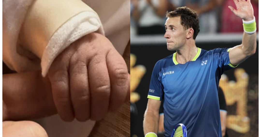 Най-големият победител от АО: Каспър Рууд прекоси света и посрещна първа рожба (снимка)