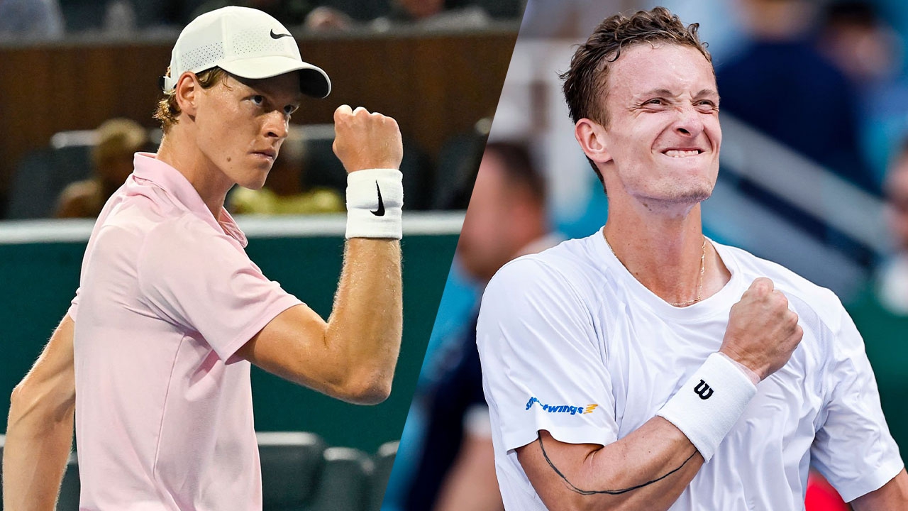 Ясен е началният час на историческия финал между Синер и Лехечка в Маями (програма)