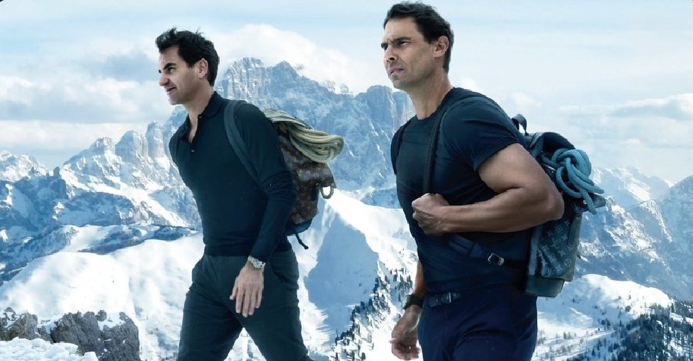 От съперници до разходка заедно в планината: Louis Vuitton събра заедно Федерер и Надал (видео) width=