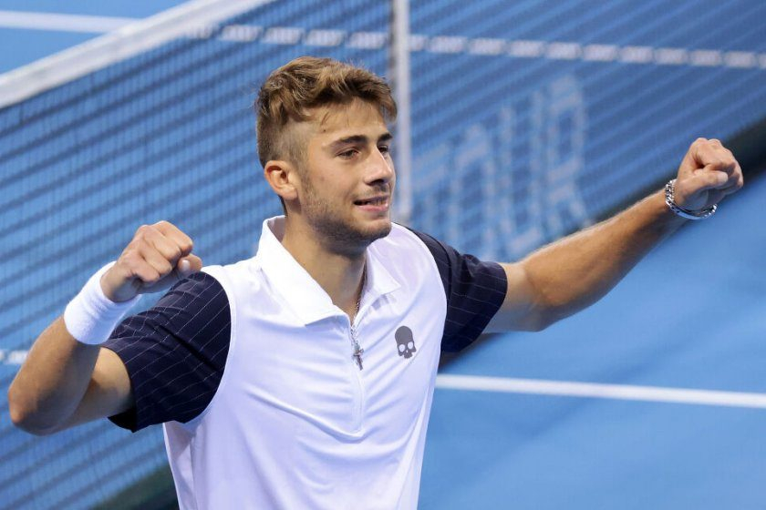 Приказен дебют: Донски смая US Open с триумф над играч побеждавал Надал в Шлема!