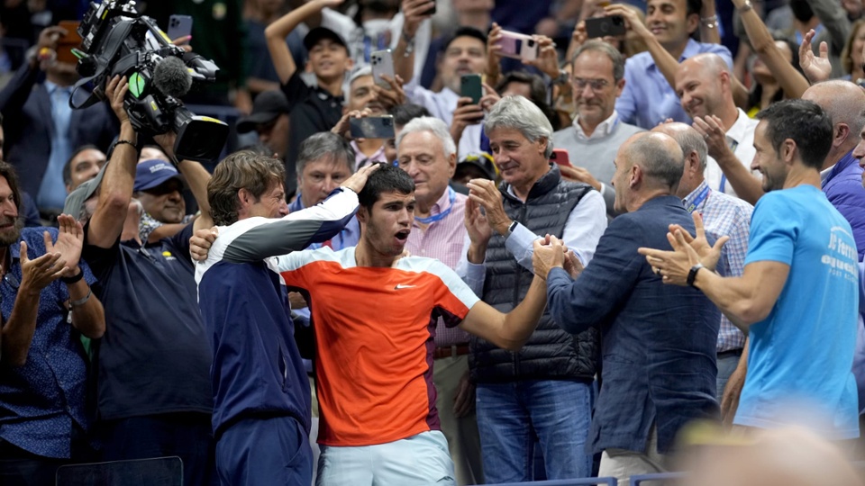 Галерия: Моментът, в който Карлос Алкарас покори US Open и записа името си в историята