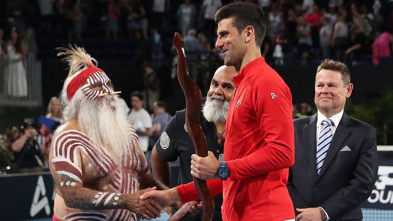 В тениса нерядко сме ставали свидетели на нетрадиционни церемонии по