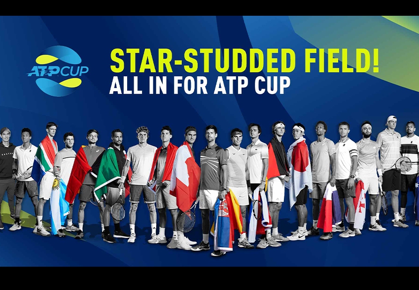 Официалният списък на отборите в ATP Cup вече е факт!