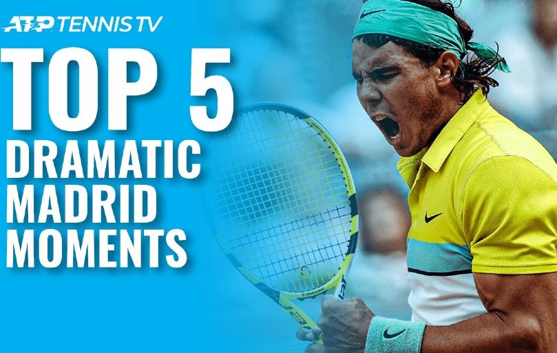Топ 5 на най-драматичните моменти на турнира в Мадрид (видео)