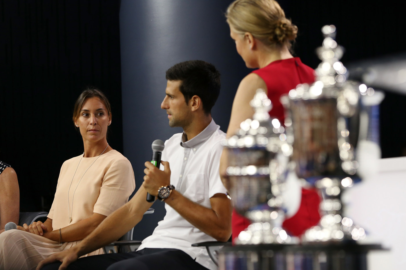 Жребият на US Open в снимки