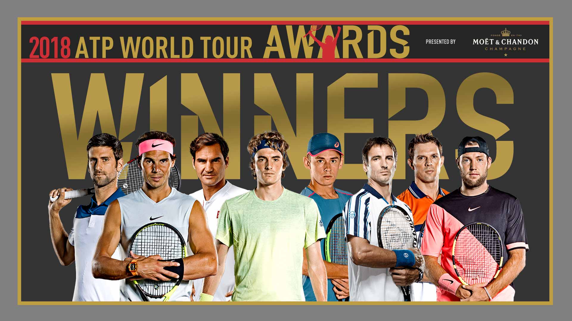 Наградите на АТР: Джокович с приз за завръщането си, феновете отличиха Федерер