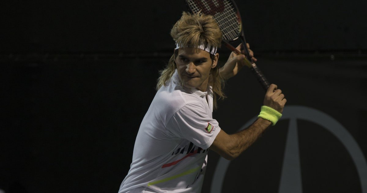 Федерер в ролята на тенис легенди в реклама на Mercedes (видео)