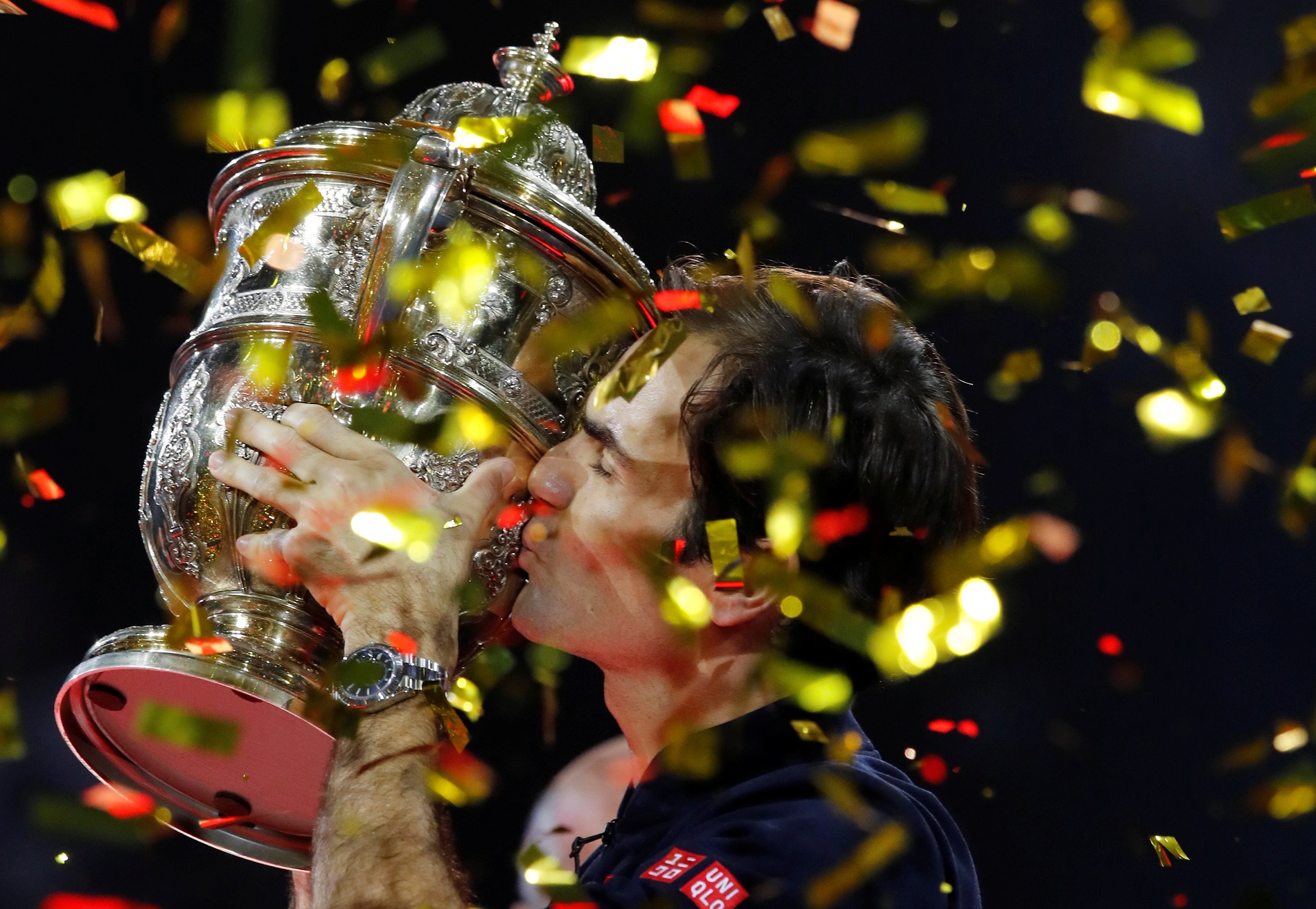 Федерер спечели своя трофей №99 след триумф в родния Базел (видео)