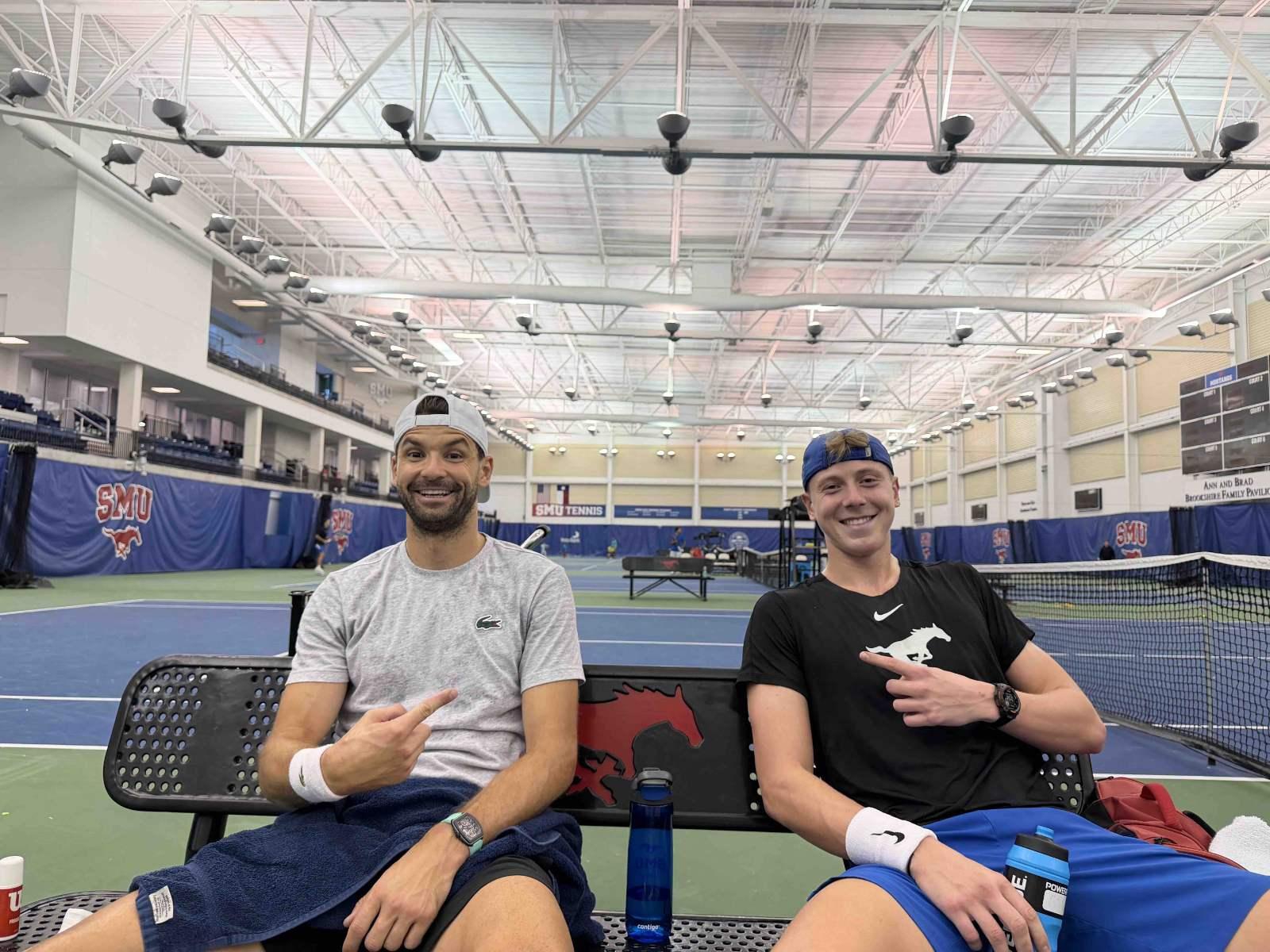 Григор Димитров ще си партнира с Георги Георгиев на ATP