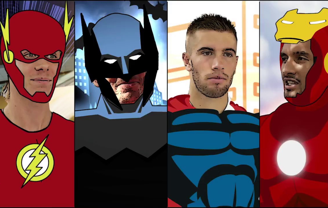 ВИДЕО: Кои са любимите супергерои на Вавринка, Шаповалов, Чорич и Кириос?