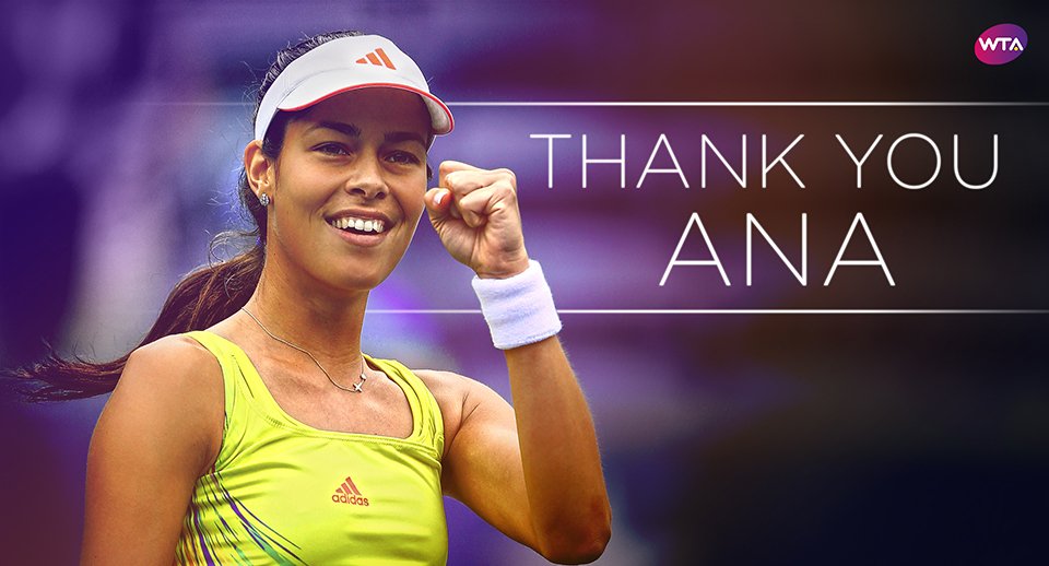 Как топ тенисистите изпратиха Ана Иванович: Ще ни липсва усмивката ти