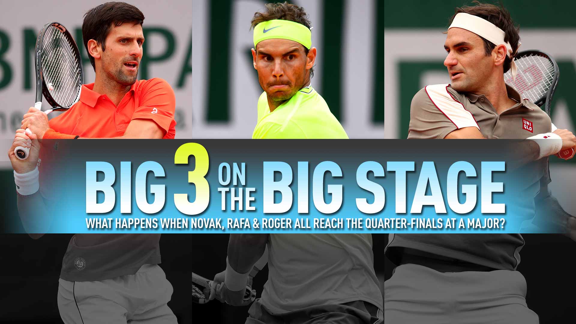 Статистиката: За 23 път Федерер, Надал и Джокович заедно на 1/4 финал в Шлема