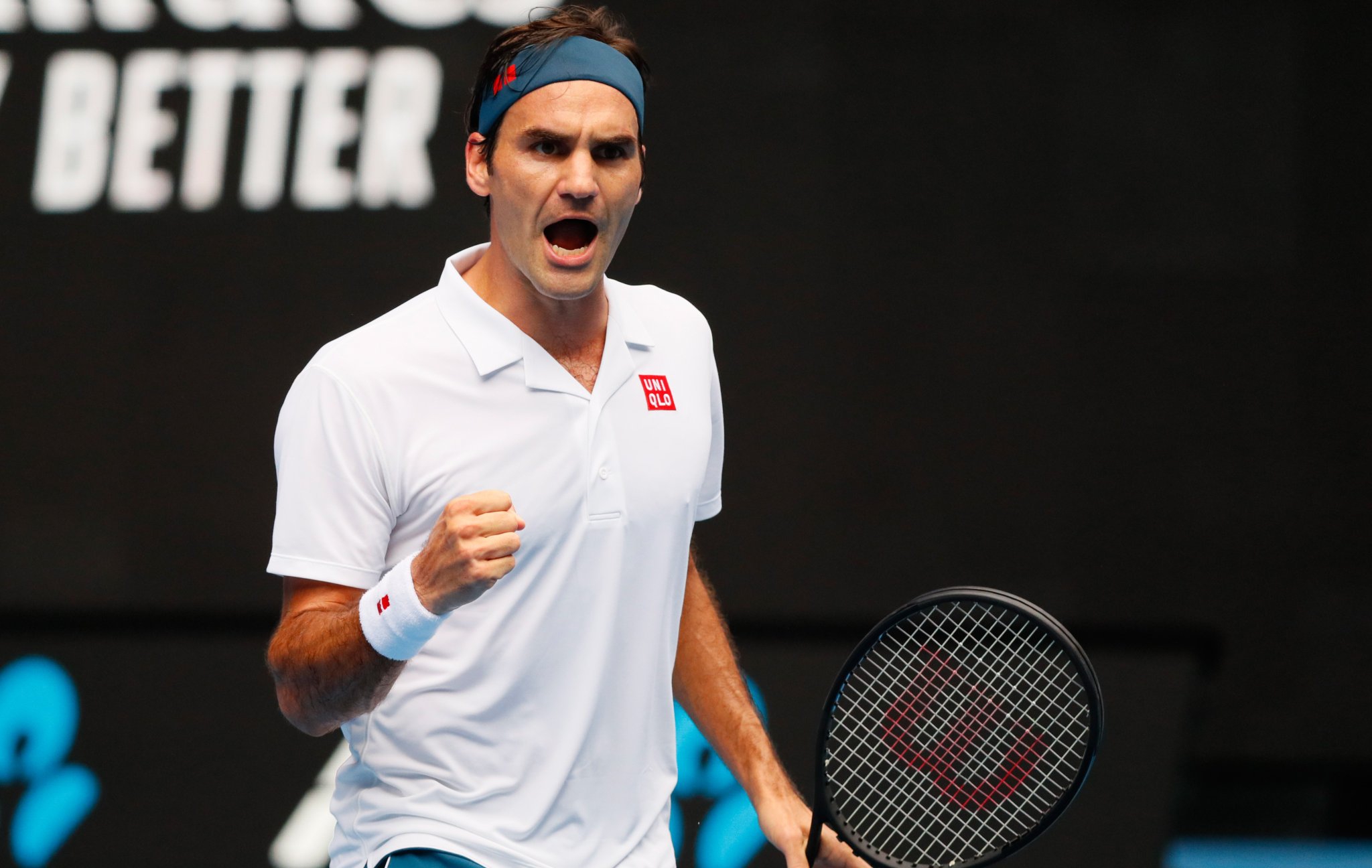 Федерер продължи победната си серия на Australian Open (видео)