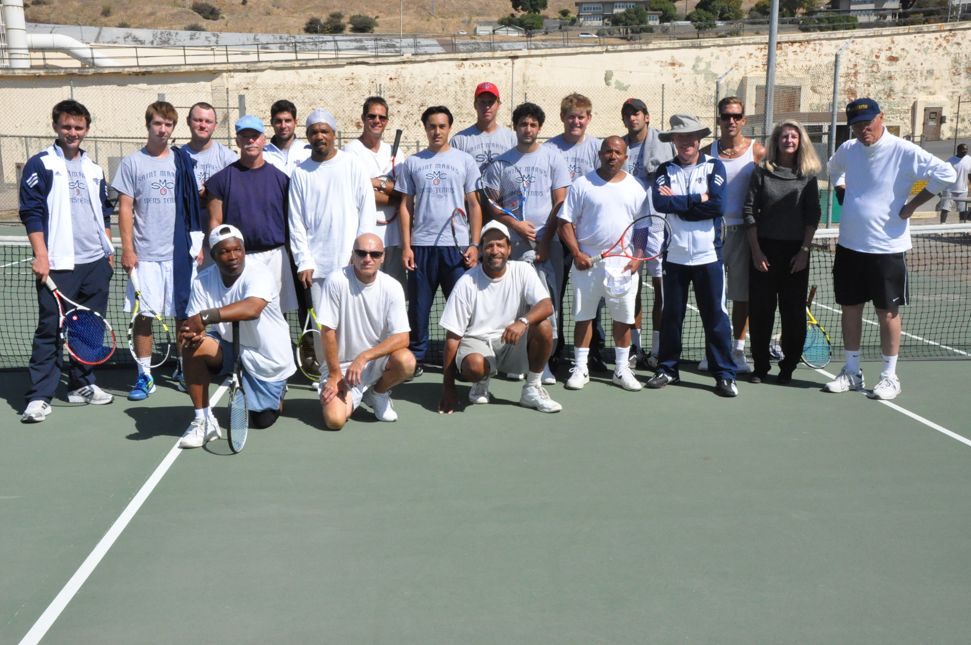 В затвора на Сан Куентин превъзпитават с тенис