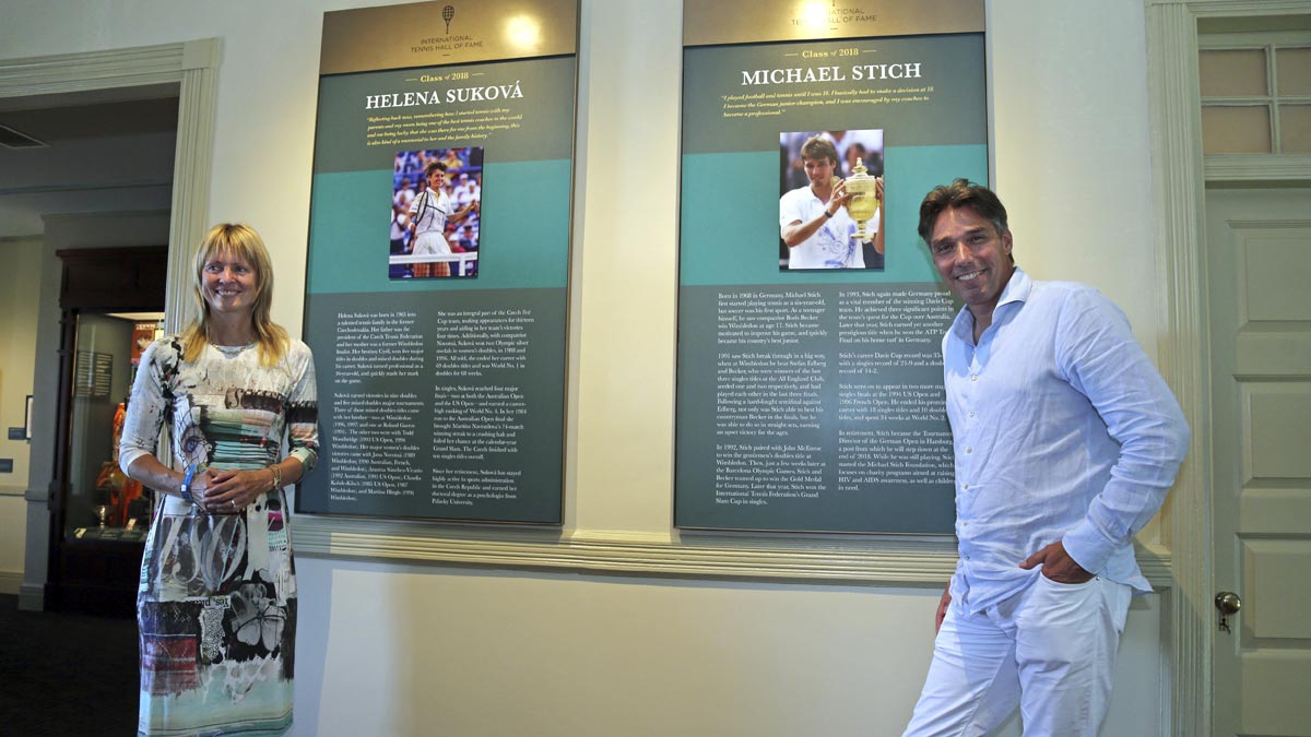 Още две тенис легенди намериха място в Залата на славата