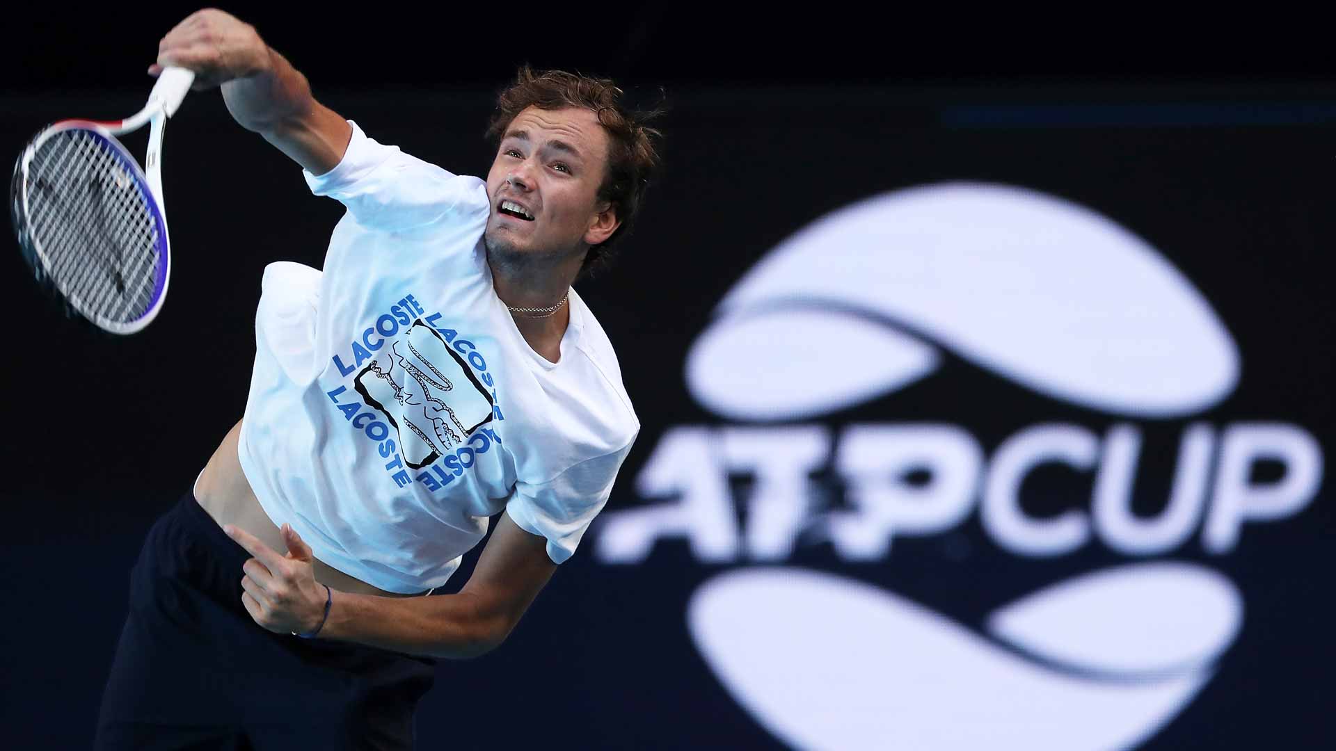 Медведев подпечата мястото на Русия в полуфиналите на ATP Cup
