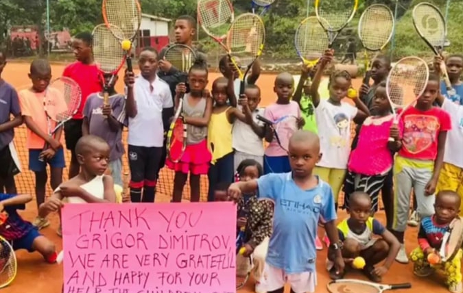 Григор направи дарение за деца в Африка (видео)