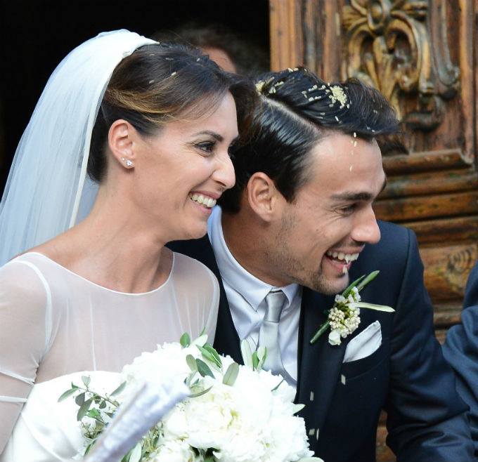 Сватбата на Флавия Пенета и Фабио Фонини в снимки