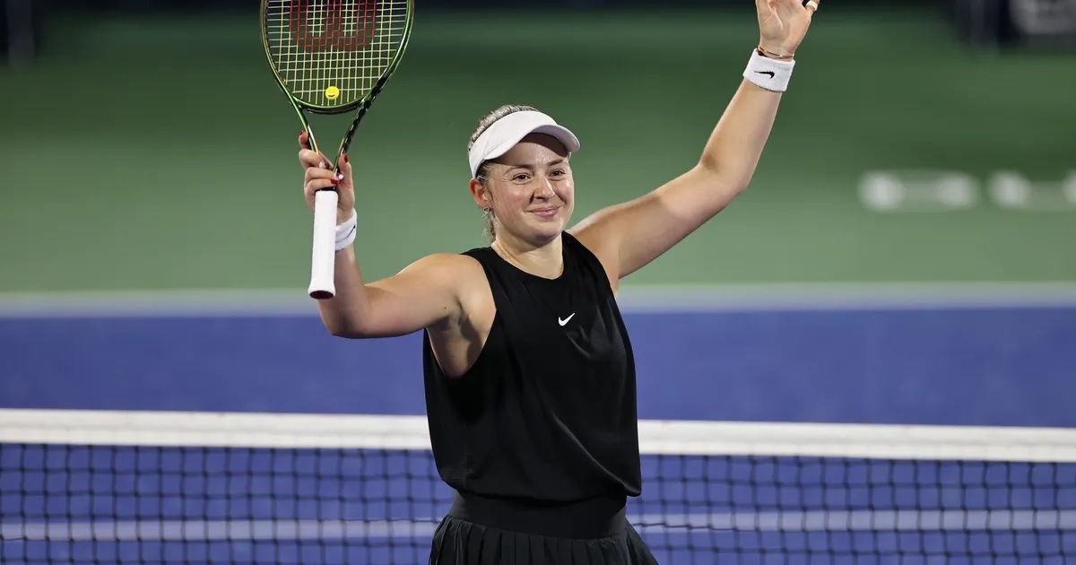 Шампионката от турнирът в Дубай Йелена Остапенко не си даде