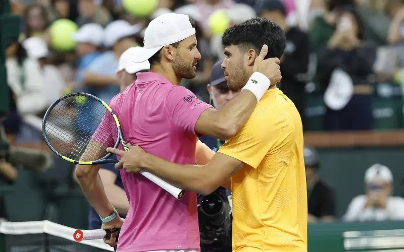 Алкарас: Григор е изключително опасен съперник; резултатът не отговаря на истината