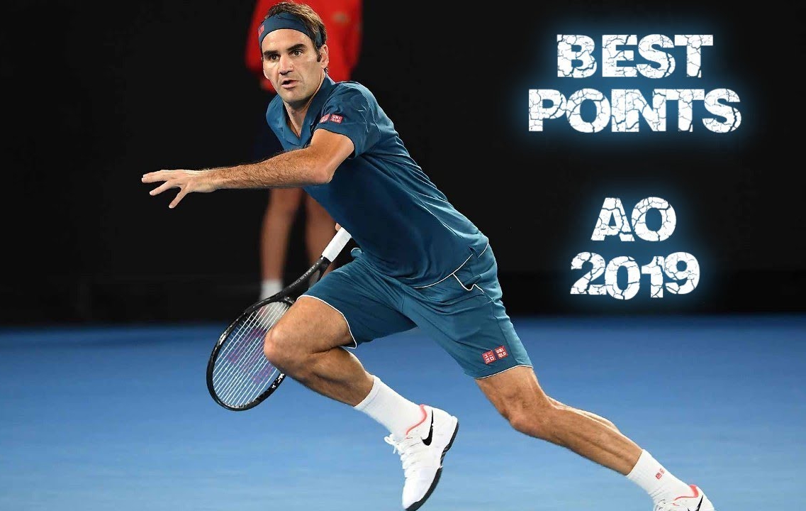 ВИДЕО: Най-добрите точки на Федерер през първата седмица в Мелбърн