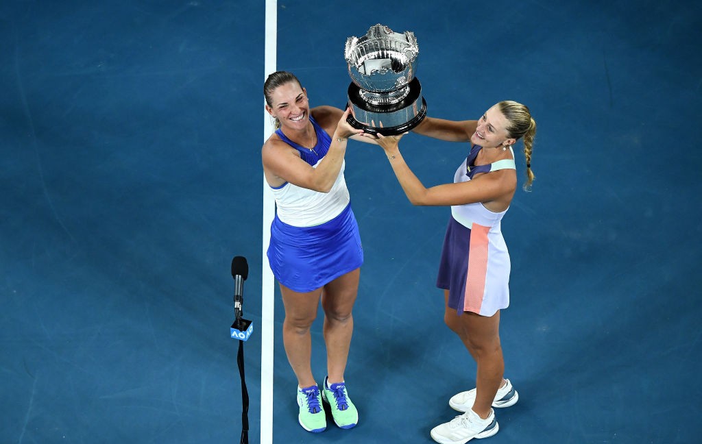 Младенович и Бабош триумфираха при двойките на Australian Open