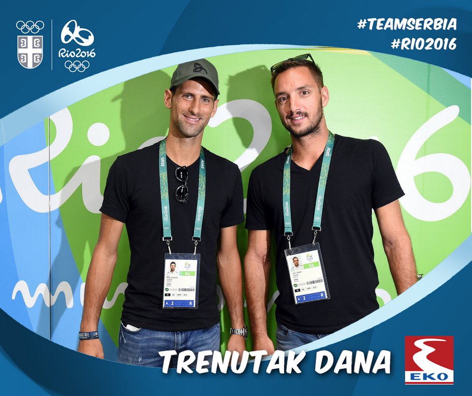 Визитките на олимпийския тенис тим на Сърбия (снимки)