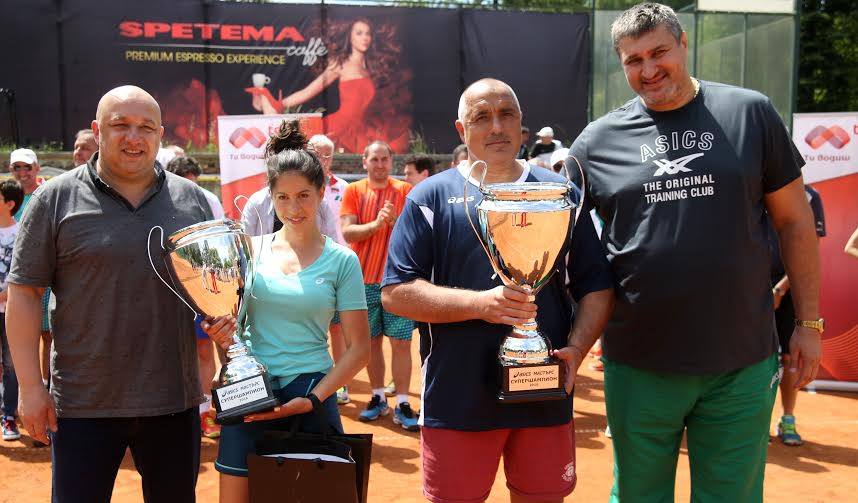 Бойко Борисов с поредна тенис титла