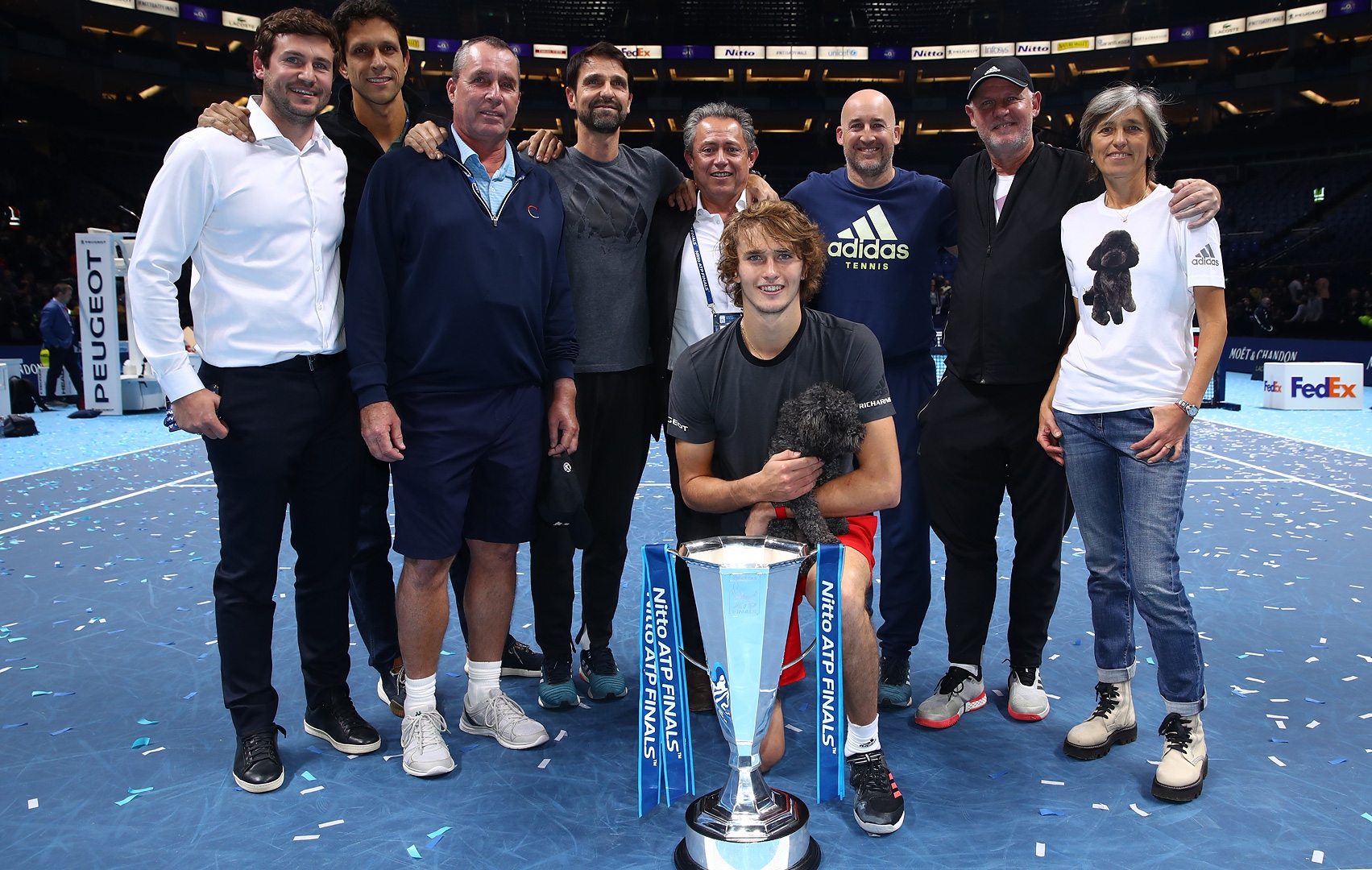Големият триумф на Александър Зверев на финалния турнир на ATP (галерия)