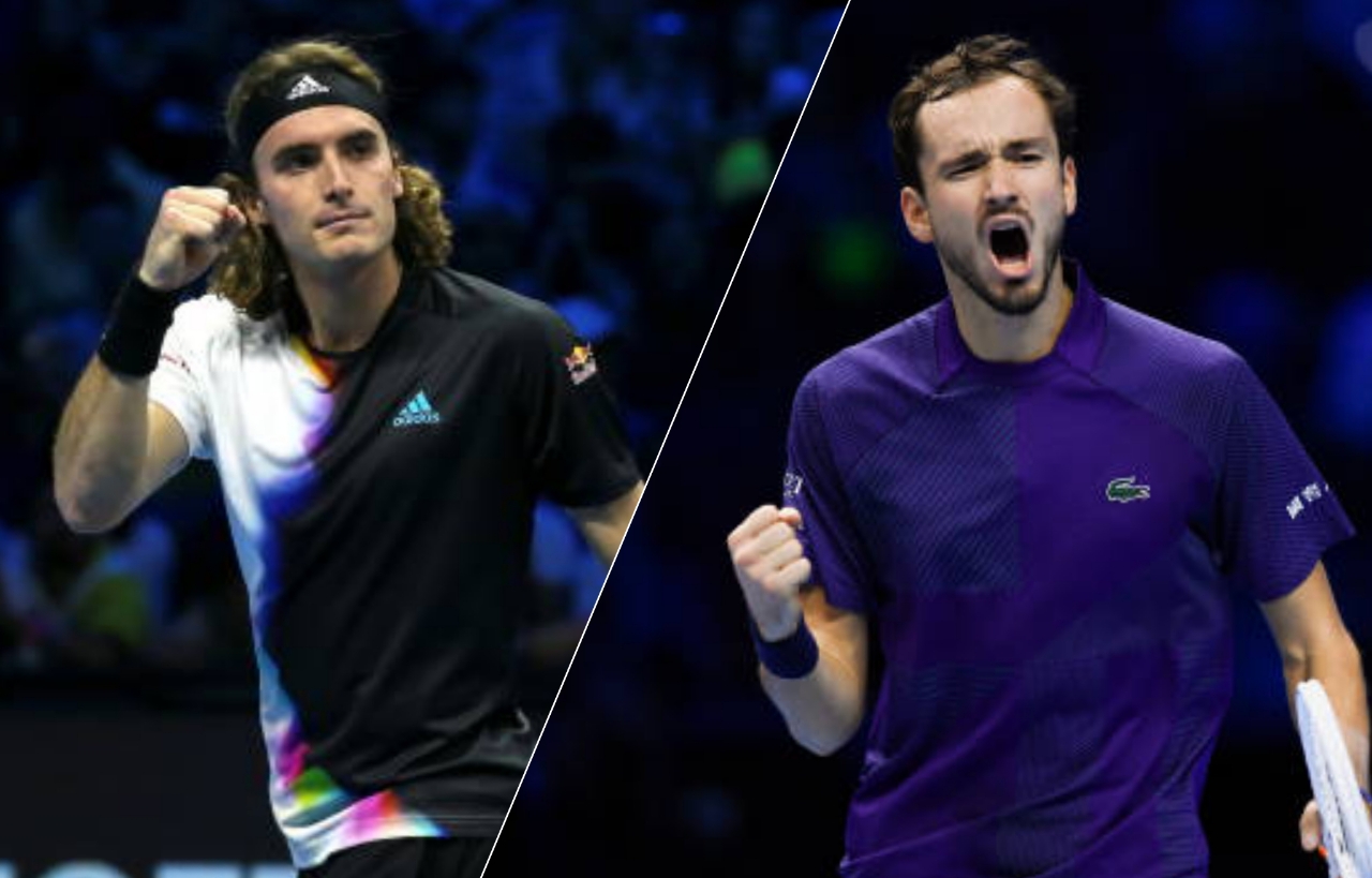 Гледайте на живо: Циципас и Медведев в сблъсък за оставане на Nitto ATP Finals