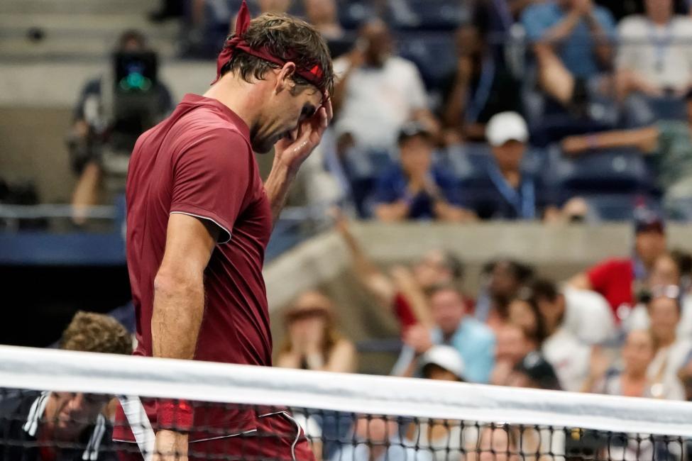 Цените на билетите на US Open се сринаха с отпадането на Федерер