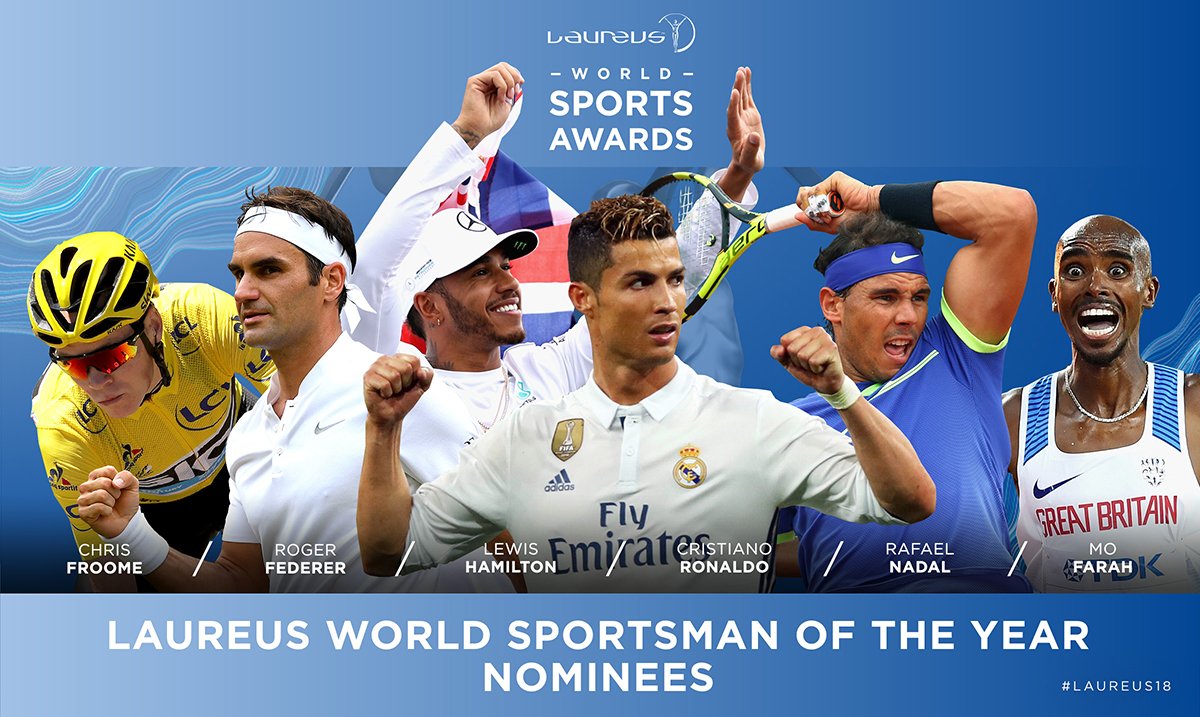 Федерер и Надал отново се борят за наградата Laureus (видео)