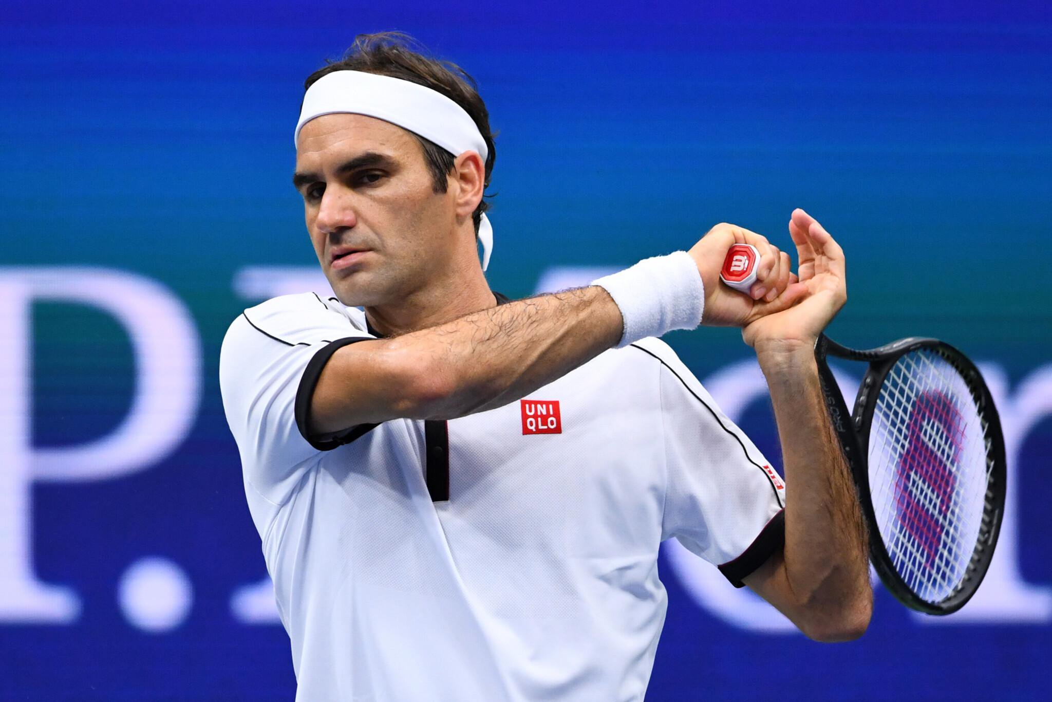 Федерер достигна скоростно втората седмица на US Open (видео)
