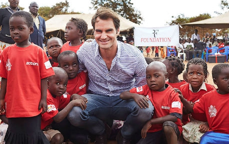 Федерер отново ще помогне на децата в Африка