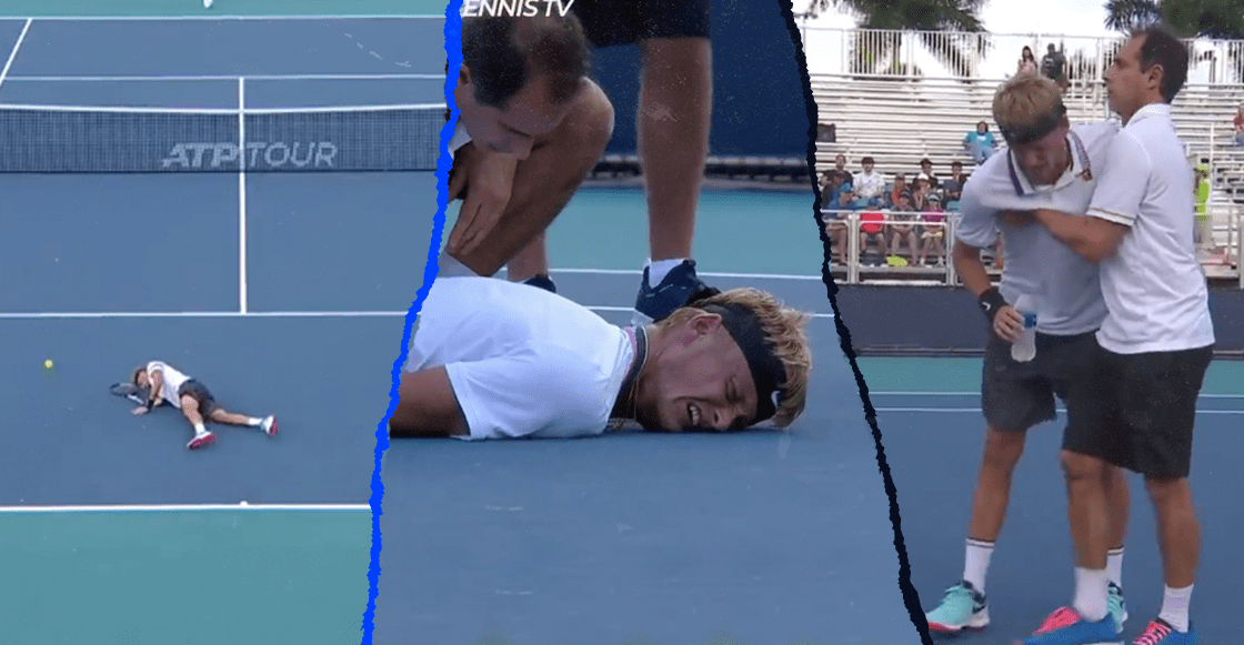 ВИДЕО: Испански тенисист се срина на корта след брутално схващане
