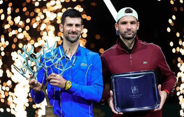 9-минутна тенис наслада: Най-добрите моменти от финала между Григор и Джокович (видео)