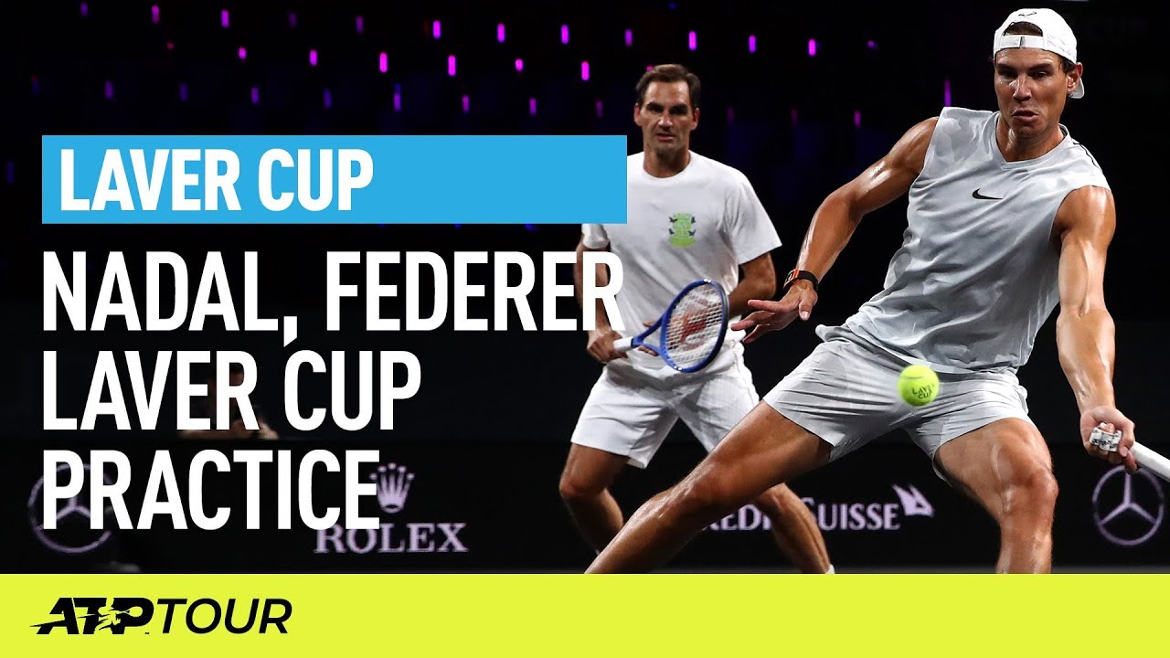 ВИДЕО: Федерер и Надал тренират заедно за Laver Cup