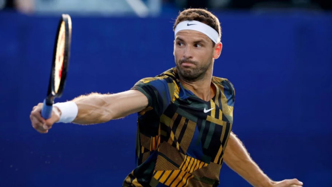 Най добрият ни тенисист Григор Димитров напусна рано Откритото първенство