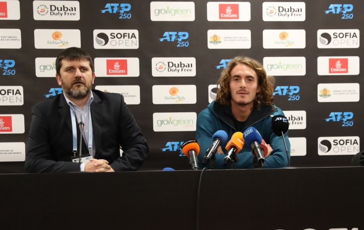 Циципас: Дошъл съм в София за титла, невероятно беше да победя Федерер