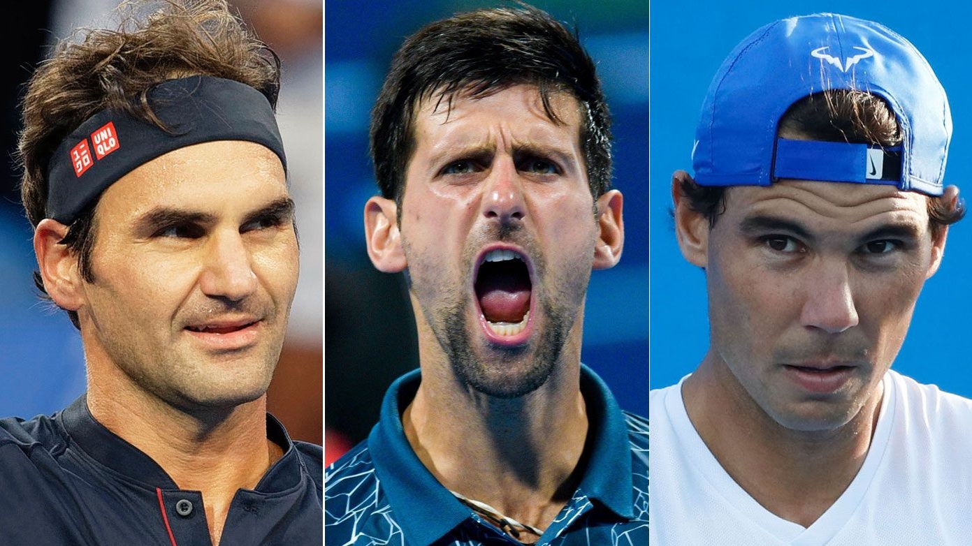 Вижте възможните съперници на Джокович, Федерер и Надал на Australian Open