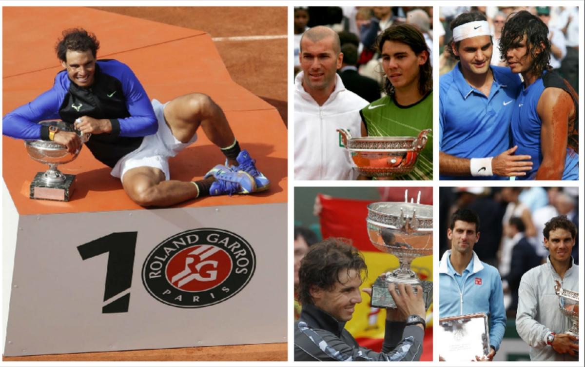 Как големите тенис шампиони оценяват 10-те титли на Надал в Париж (видео)