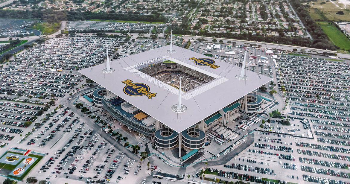 Турнирът в Маями ще се мести на стадиона на футболния Miami Dolphins