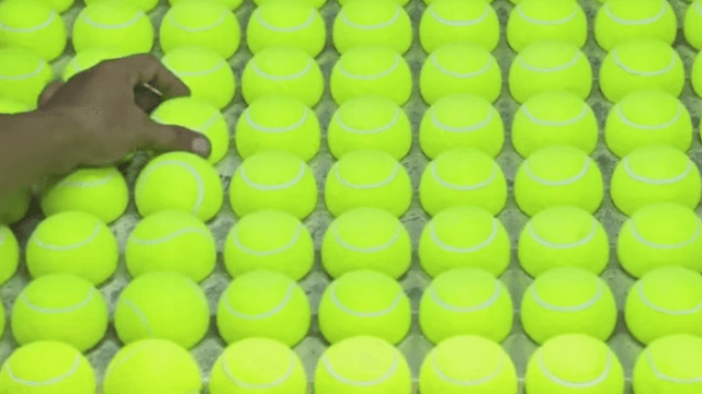 Видео: Вижте как се произвеждат тенис топките
