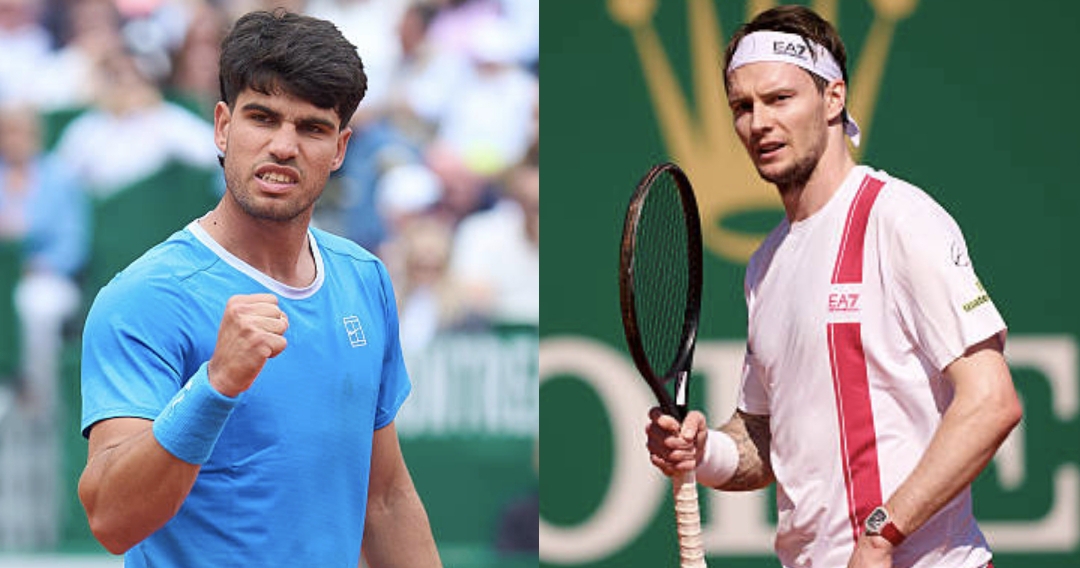1/4-финалите в Монте Карло: Мегасблъсъците Алкарас - Бублик и Зверев - Фонсека (програма)