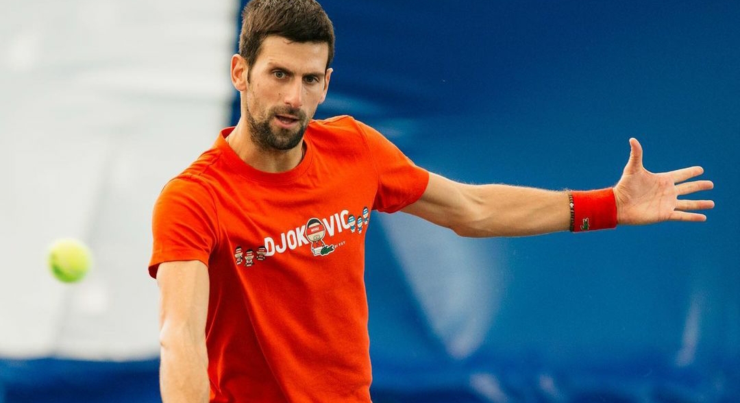 Джокович в ролята на треньор в Novak Tennis Center