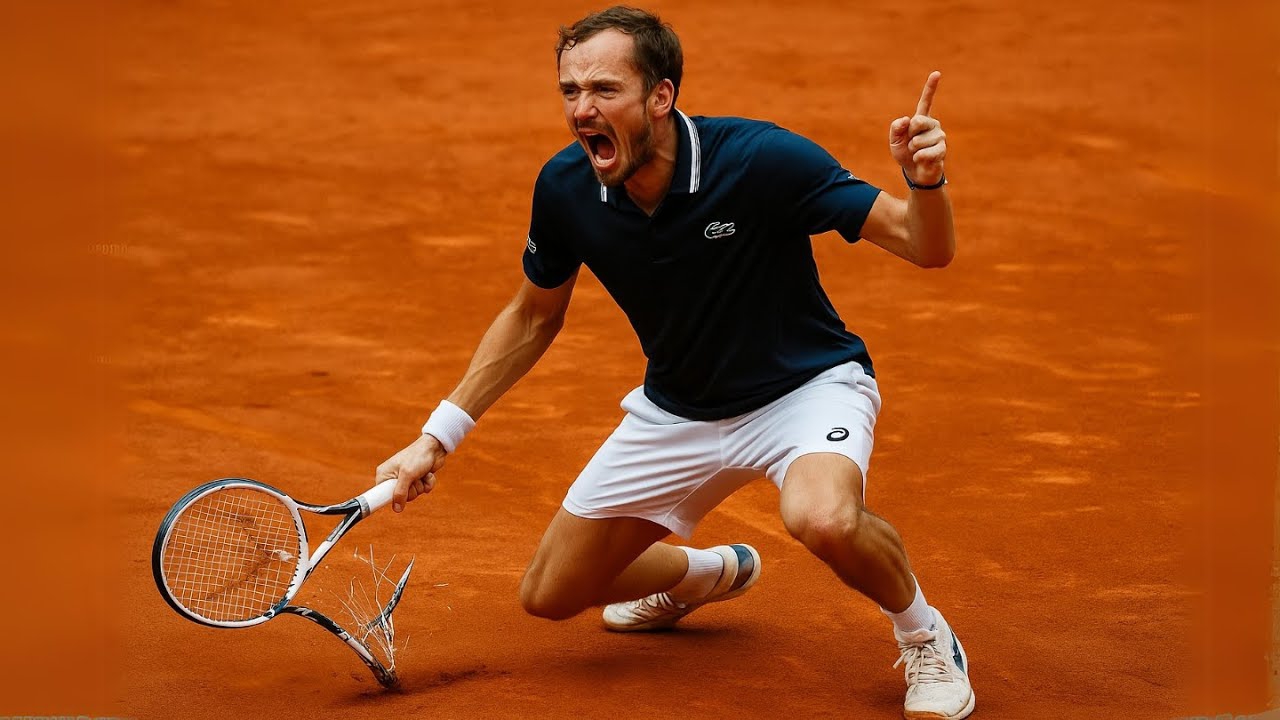 6:0 6:0: Медведев отново полудя и напусна Монако след най-срамната си загуба в кариерата