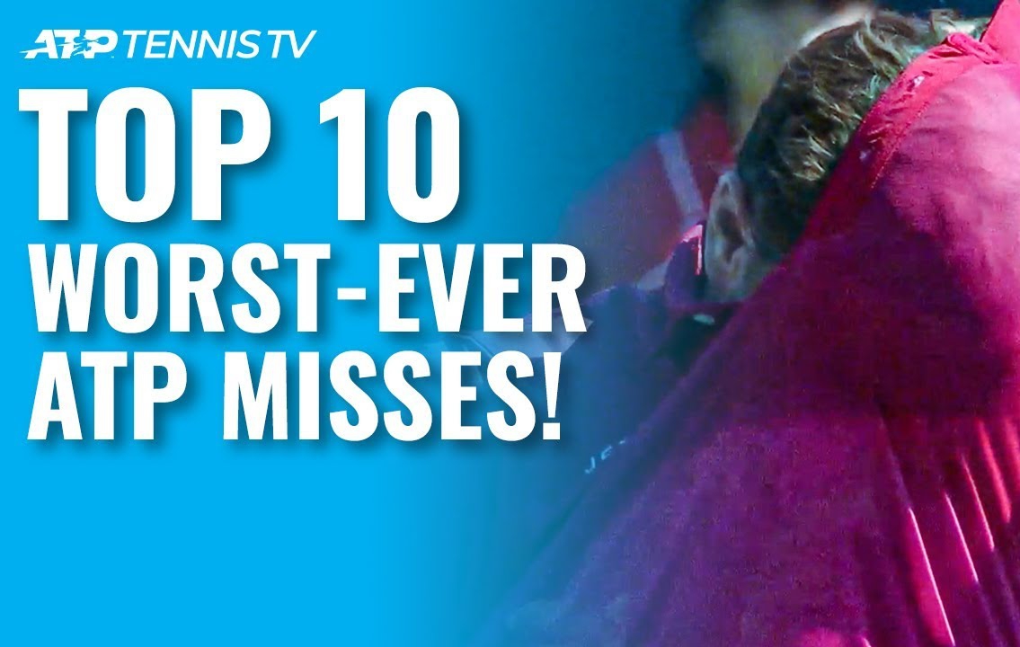 Топ 10 на най-големите пропуски в ATP тура (видео)