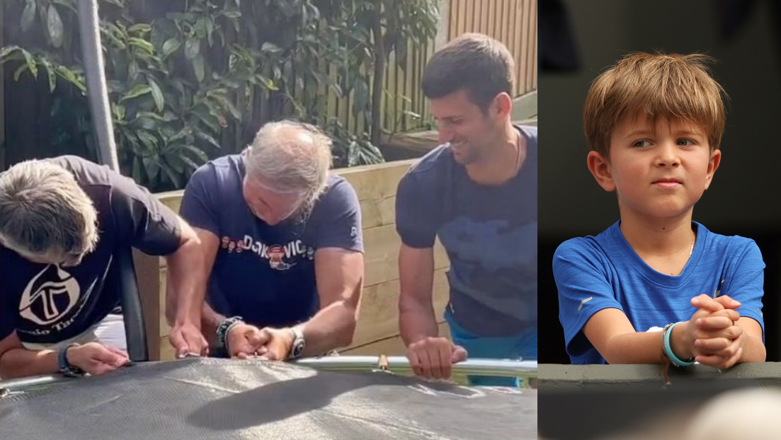 Джокович за видеото със сина си: Не мога да споря с него, той ме смята за супергерой