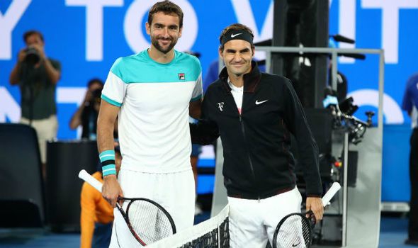 Гледайте на живо: Роджър Федерер срещу Марин Чилич